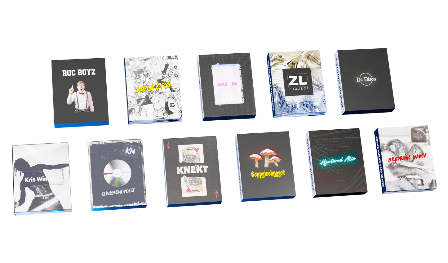 RUSSEHITS SAMPLEPACK 2023 komplet pakke